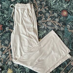 Vuori Cream Track Pants